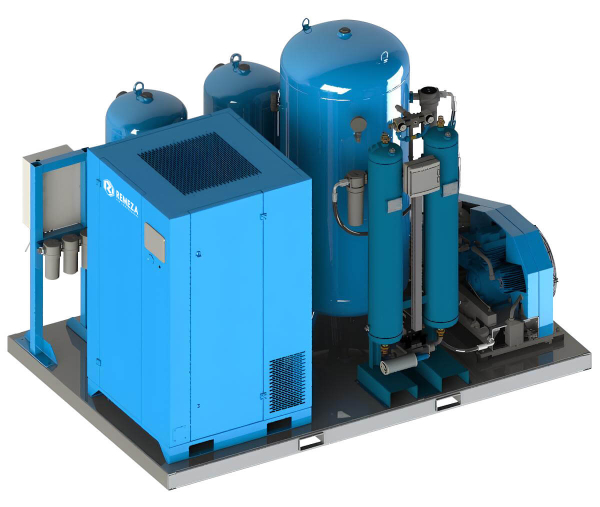 Модульная компрессорная станция Ремеза МКР30-1-15 фото